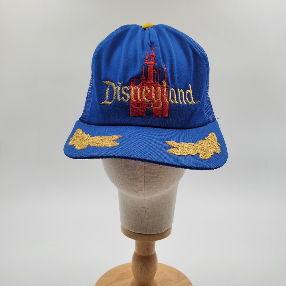 Disneyland Vintage Mesh Snap Back Trucker Hat